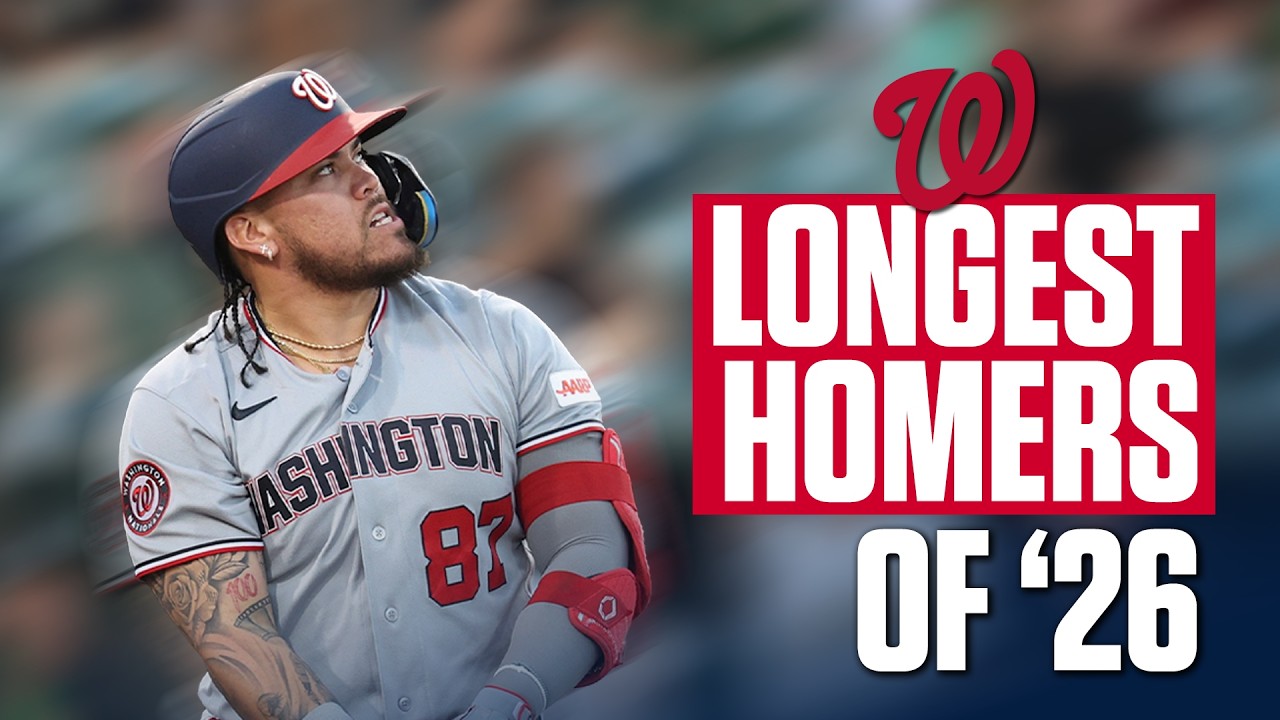 The Longest Nationals Home Runs Of 2026