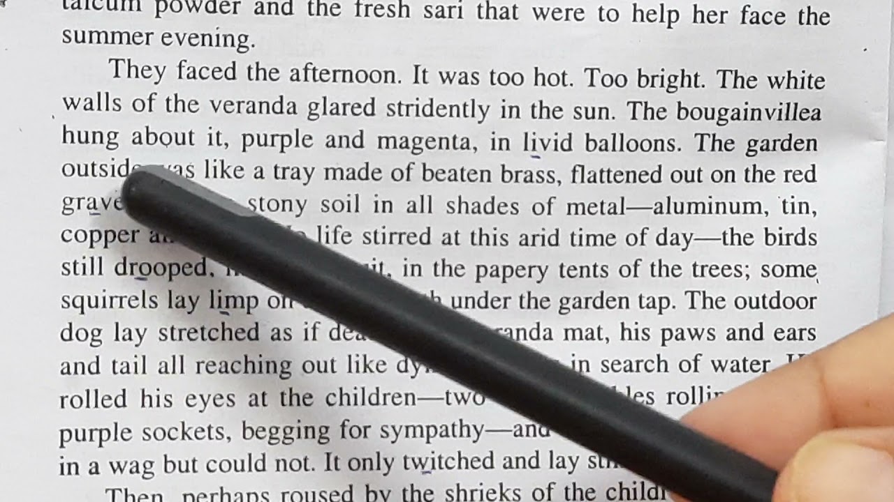 Anita Desai's 'Games at Twilight' fully explained by Sulekha Jadaun in Hindi