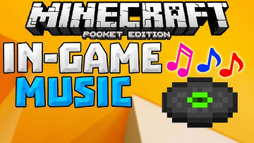 In-Game Music in MCPE!!! (NO Computer) (NO Jailbreak)