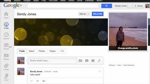 How to associate your blog with a Google+ profile