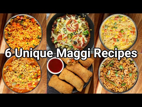 6 Unique Maggi Snacks Recipe - Kids Maggi Snacks | 6 Interesting Maggi Recipe Ideas for Kids | Hebbar | Hebbars Kitchen