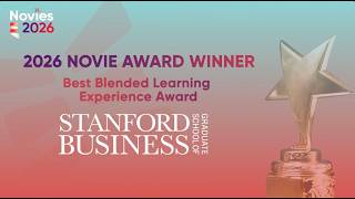 Stanford Ignite + NovoEd | Creating a Truly Blended Entrepreneurship Learning Experience