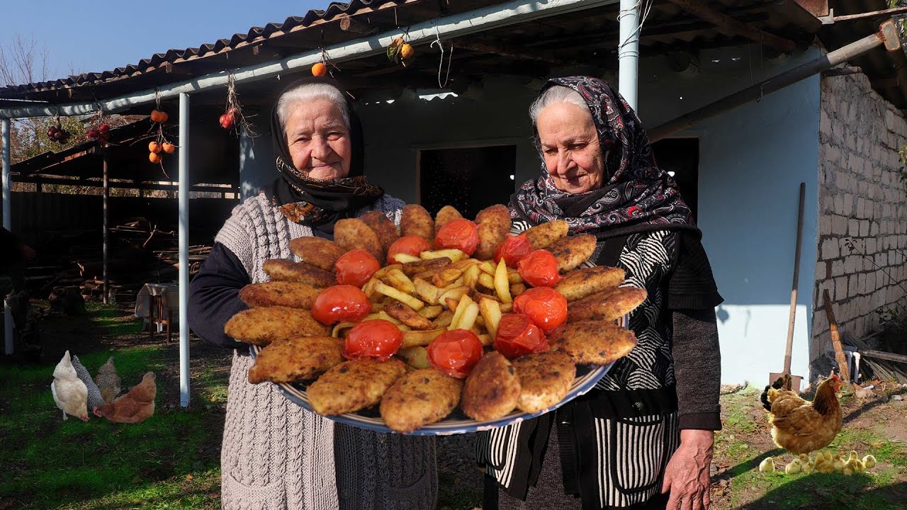 HİNDUŞKA ətindən çox dadlı KOTLET bişirdik