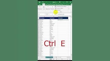 Lesson 16 ( #Excel ) Merge two words in one box |  درس 16 ( #اكسل ) دمج كلمتين او اكثر في خانة واحدة