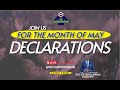 DECLARATIONS FOR THE MONTH || PRAYERRAIN LIVE  ||