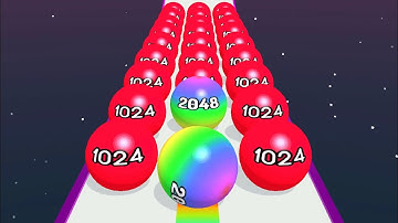 2048 Speed Ball Run 💸🎱🔥MAX LEVELS!! All Levels Gameplay Walkthrough Android, iOS NEW UPDATE