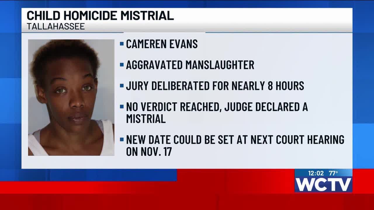 Mistrial declared for trial of Tallahassee mother accused in death of ...