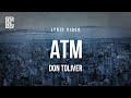 Don Toliver ATM Lyrics mp3