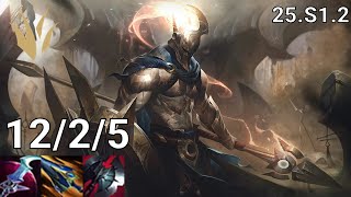Pantheon Jungle vs Kindred - EUW Master | Patch 25.S1.2
