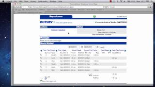 How to log your time sheet
