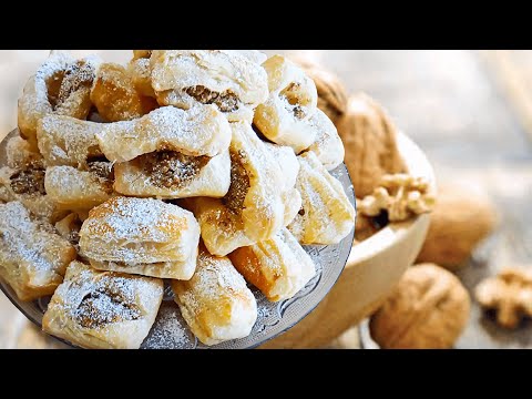 Video: Cum Se Fac Prăjituri De Foietaj Cu Nucă