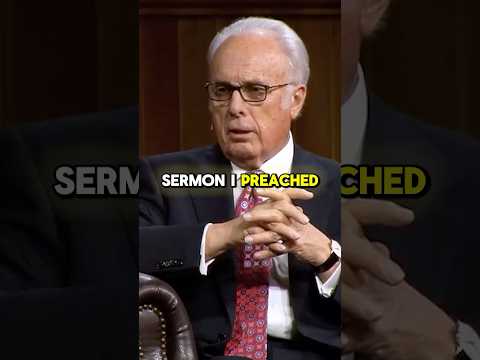 Did you know John MacArthur's first sermon was terrible?