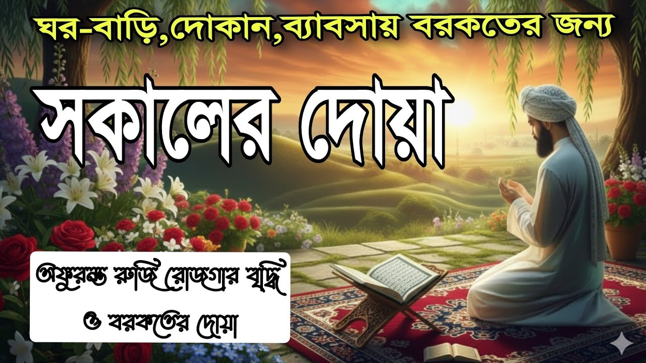 সকালটা শুরু হোক হৃদয় শীতল করা বরকতময় আয়াত দিয়ে। সকালের দোয়া ও জিকির । Morning Dua Full by Alaa Aqel