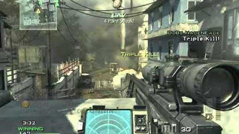 MW3 Javelin Triple Kill - DuBs NadeNFade