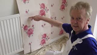 How to Wallpaper Behind a Radiator by Aubrey's Absolute Decorating 111,355 views 4 years ago 7 minutes, 43 seconds