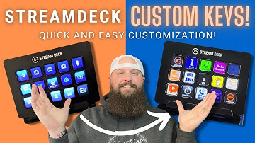 How to CUSTOMIZE Streamdeck Key Icons