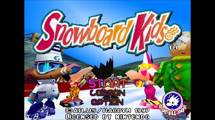 Snowboard Kids - Big Snowman (16 Bit Remix) by Spurious Truck