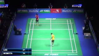 QF - MS - Lee Chong Wei vs Momota Kento - 2014 All England Badminton Open