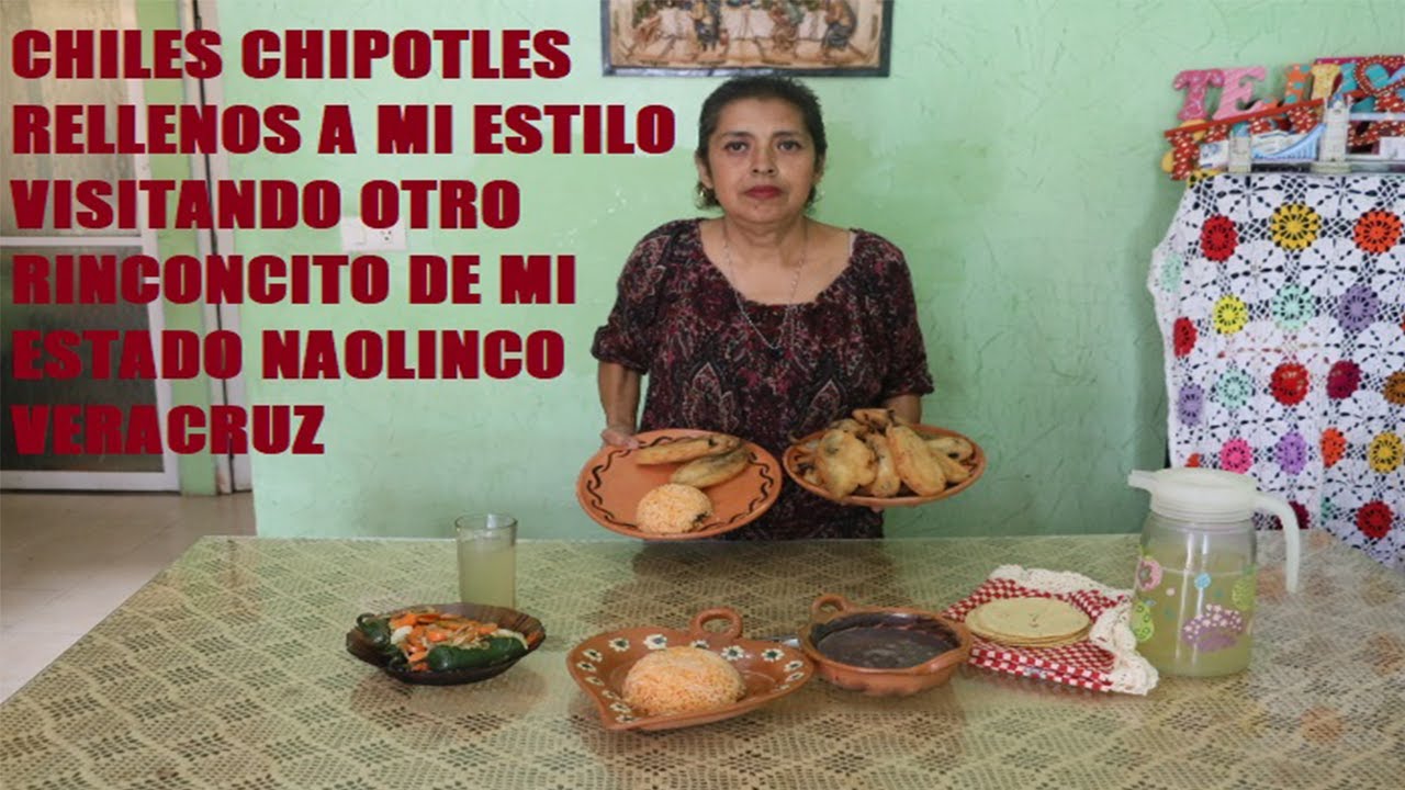 Chiles  Chipotles Rellenos Típicos De Naolinco, Veracruz, Bienvenidos A Cocinando Con Eli