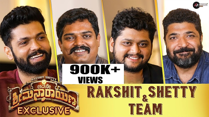 EXCLUSIVE: Team Avane Srimannarayana With Anchor Anushree | Rakshit Shetty | ASN | Anushree Anchor