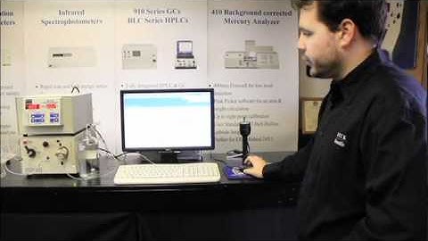 BLC-20 High Pressure Liquid Chromatograph operation