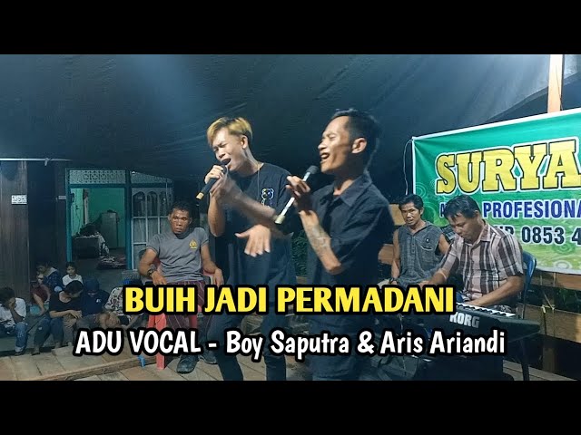 REMIX - BUIH JADI PERMADANI (Cover) Boy Saputra Feat Aris class=