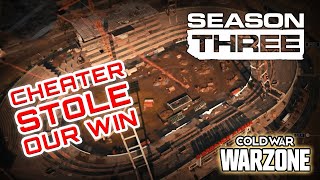 Cold War Warzone Season 3 - Cheater Stole Our Win on the First Day of the New Map!