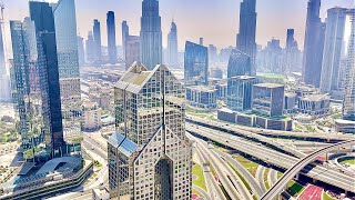 Rooftop view of Shangri-la Hotel in Dubai