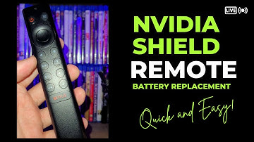 Super Easy NVIDIA SHIELD Remote Battery Replacement! #shorts