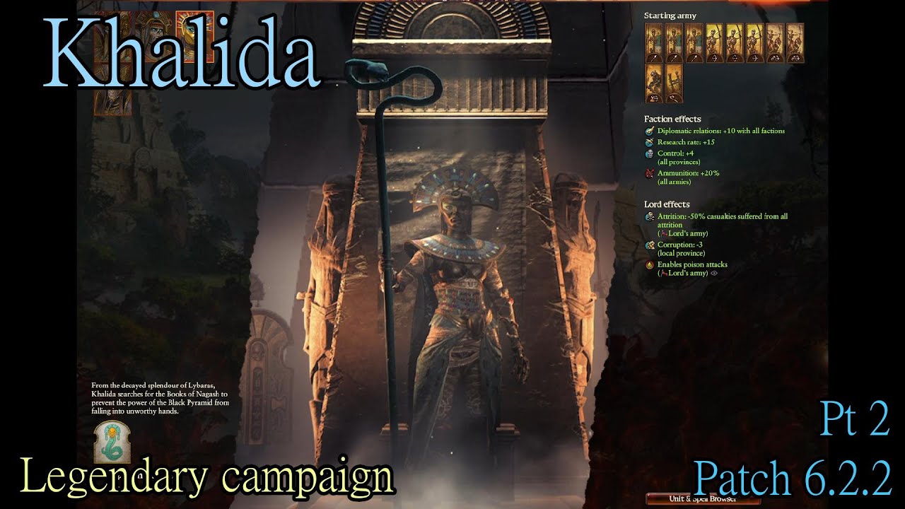 khalida legendary campaign (tw-wh3)pt2