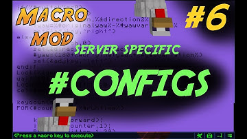 [Macro Mod Tutorials] Server Specific Configurations
