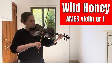 Wild Honey by Louise Chamberlain  |  AMEB violin grade 1 series 9