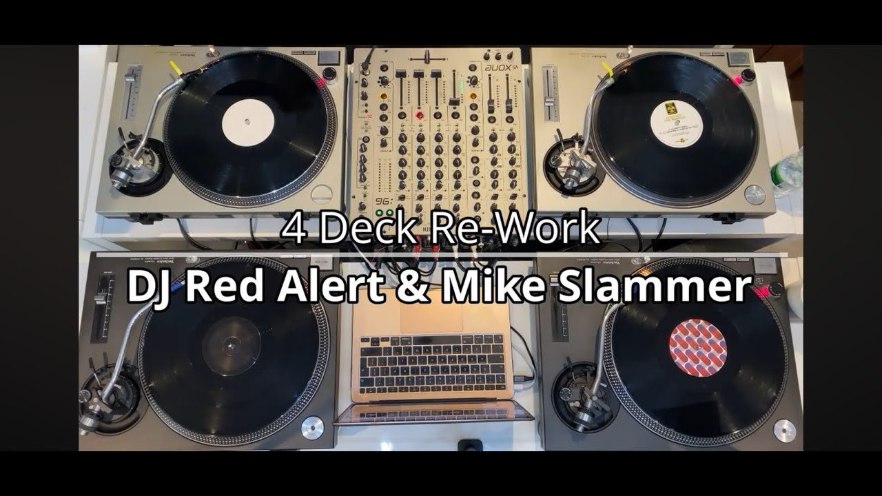 4 Deck Vinyl Re-Work of “In Effect” |  Breakbeat Mix | DJ Performance