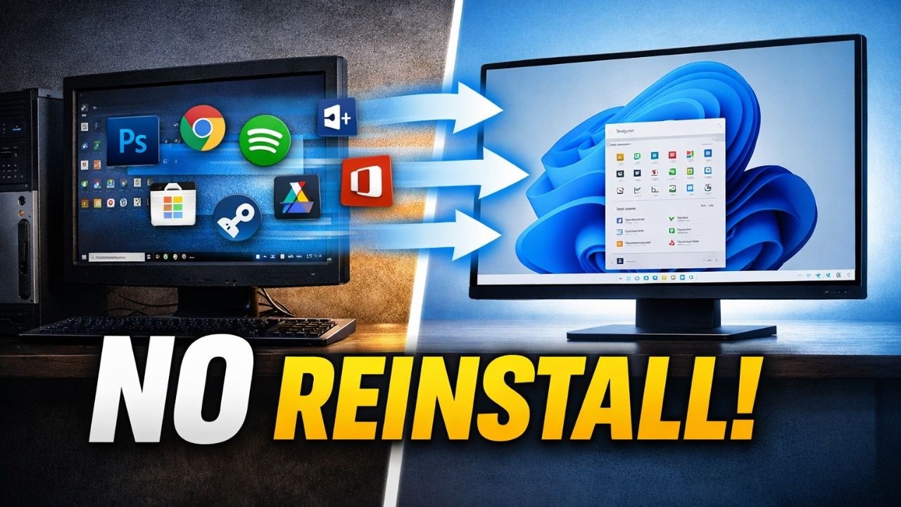 Move Apps to a New PC Without Reinstalling! (Windows 11/10 Guide) - YouTube