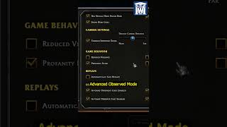 (5/6) Replay & Game Behavior Options & Settings 📼🛠 | Warcraft III Academy