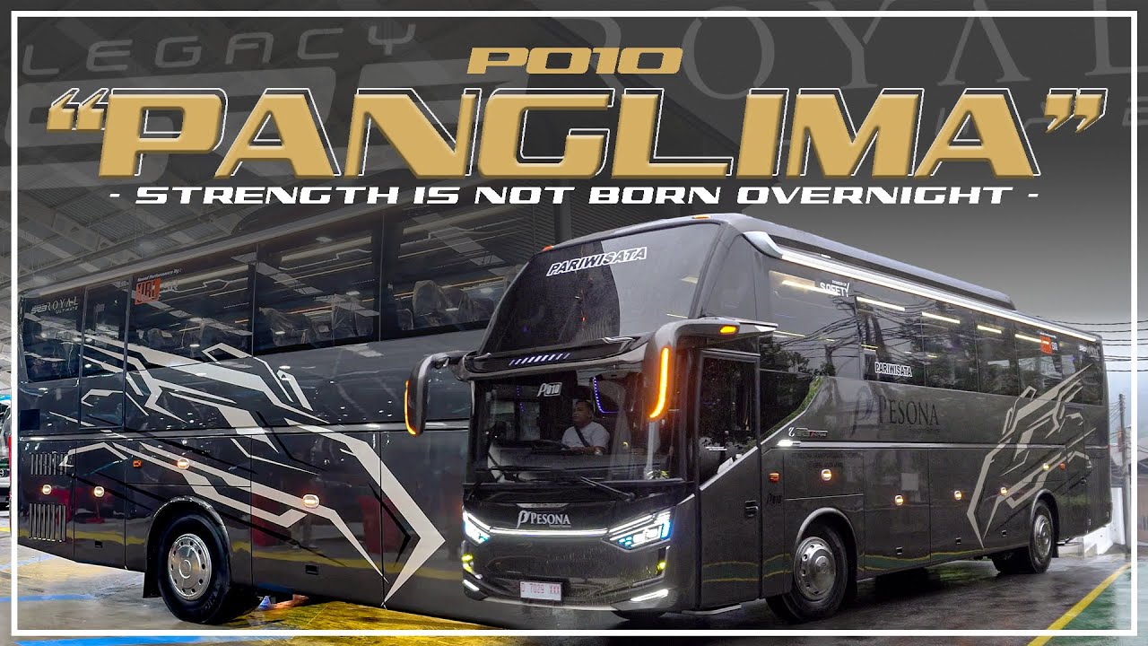 KEKUATAN TIDAK LAHIR DALAM SEMALAM. Rilis Bus Pesona P010 