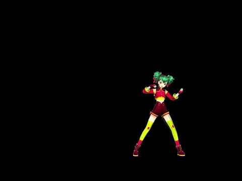 MMD RASPBERRY MONSTER HOLOGRAM READY HATSUNE MIKU PDX