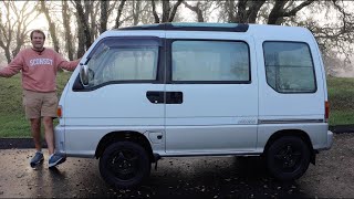 Subaru Sambar - это милый, и на удивление практичный фургончик