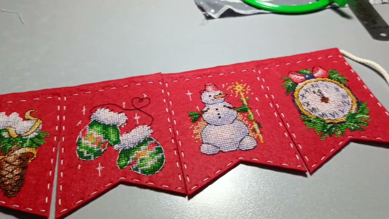 30.Вышивальные будни 2025/11-31.12/С новым годом! Что успела завершить.