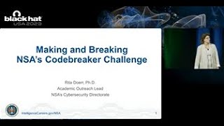 Making and Breaking NSA's Codebreaker Challenge