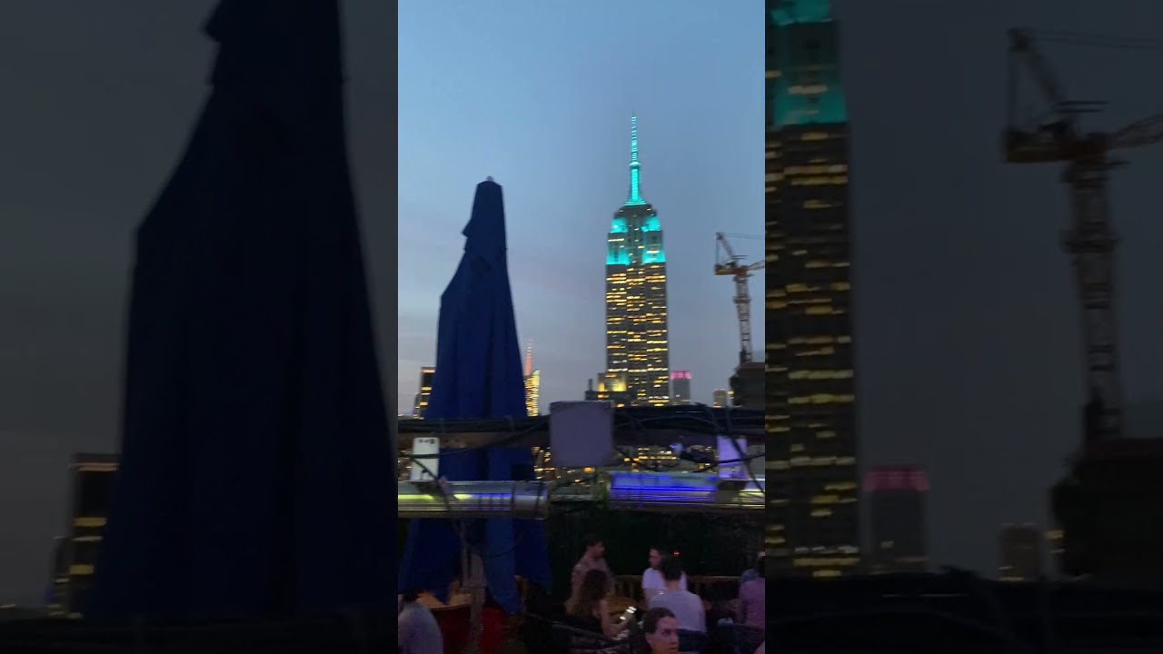 Rooftop Bar with Empire State Building View 