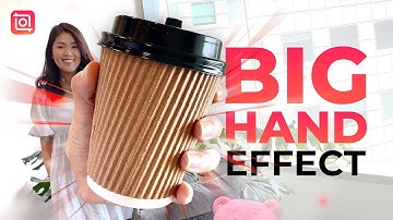 🔥Reels Trending Big Hand Effect Editing Tutorial | TikTok Trend InShot Tutorial✋