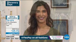 G By Giuliana Hilow Tee