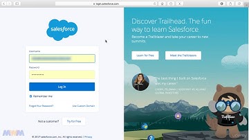 Logging in to Salesforce and Switching Between Lightning and Classic