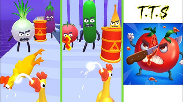 Hit Tomato 3D Gameplay #2 Walkthrough Android Games All Levels Unlock Trailer