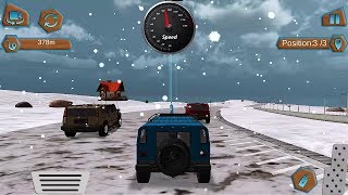 Multiple Jeep Snow Racing Game || Jeep Car Racing Game || Jeep games || Car games screenshot 5