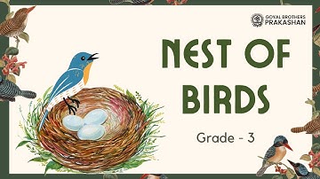 Nest of Birds | Class 3 | Illustrative Series | Goyal Brothers Prakashan