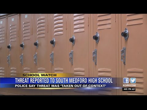 Reported threat at South Medford High School was not credible, officials say