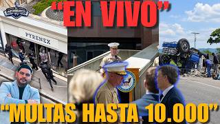 🛑"Última Hora: Sin Cárcel, Pero Con Multas Hasta 10.000. Marines Instalados En Ccs."