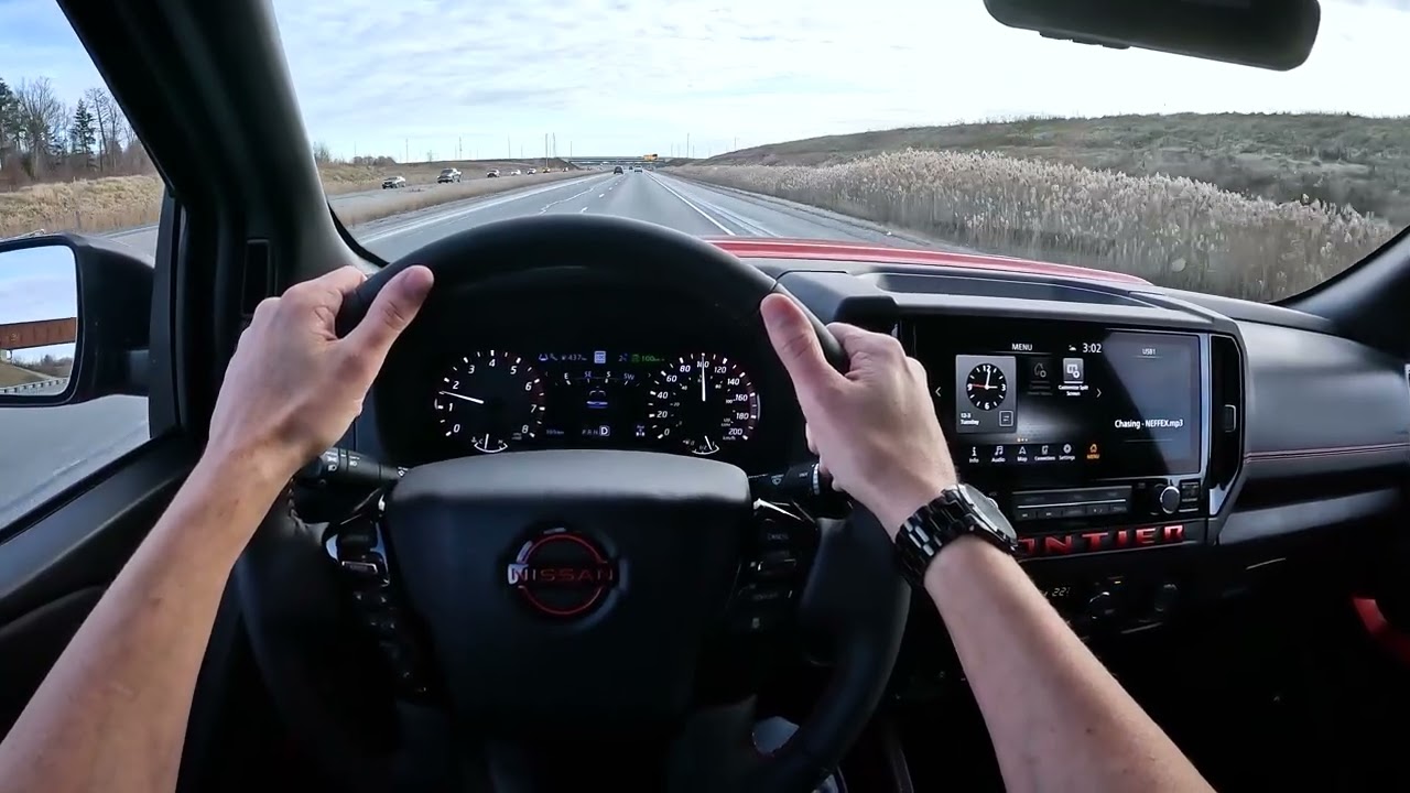 2025 Nissan Frontier Pro4X // Quiet POV Drive